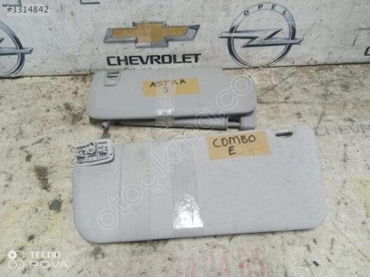 OPEL COMBO E GÜNEŞLİK ÇIKMA SÖKME YEDEK PARÇA