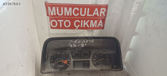 HONDA ACCORD KİLOMETRE SAATİ