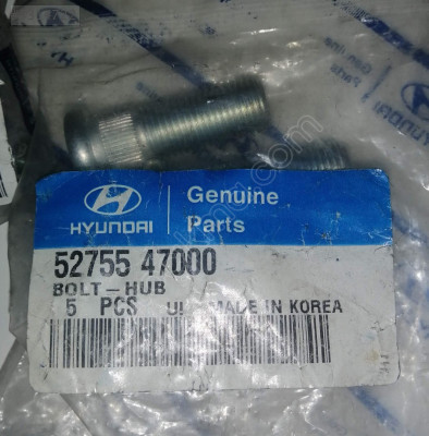 52755 47000  HYUNDAI H100 KAMYONET TEKERLEK BİJON SAPLAMASI