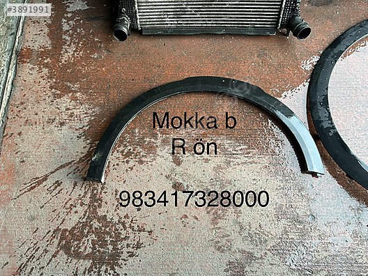 Mokka b sağ ön çamurluk çıtası dodik çıkma ORJİNAL 983417328000