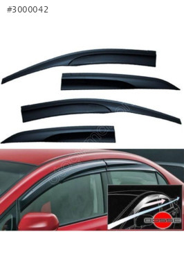 Citroen Celysee Cam Rüzgarlığı Mugen Tip Sunplex