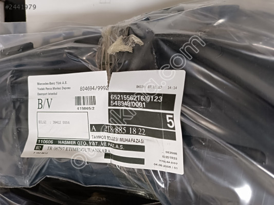 MERCEDES CLS W218 SAĞ SİS ÇERÇEVESİ KAPAĞI 15-18 2188851822
