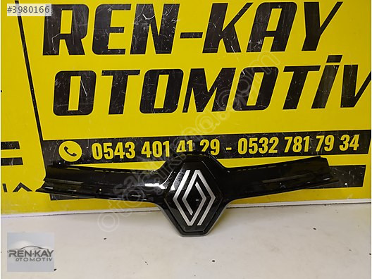 623820600R RENAULT YENİ KANGOO ÖN PANJUR ÜST PARLAK ORJ RENKAY
