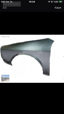 Renault toros sol çamurluk