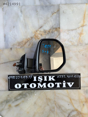 Pejo partner tepee sağ kapı aynası gri büyük tip çıkma orjinal
