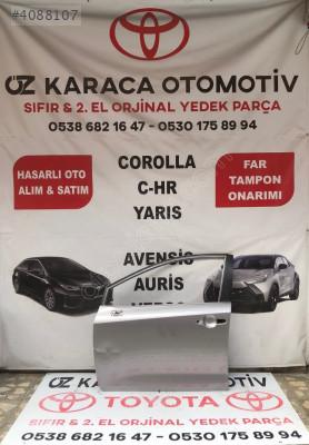 2019-2025 TOYOTA COROLLA ÇIKMA ORJİNAL SOL ÖN KAPI