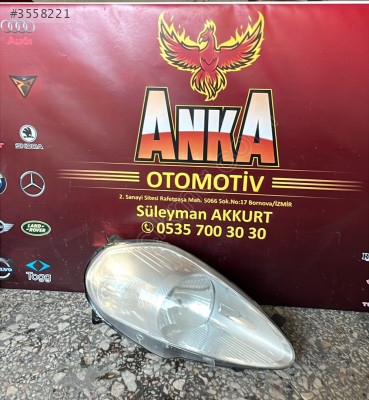 Fiat Punto Modeli İçin Sol Ön Far Parçası