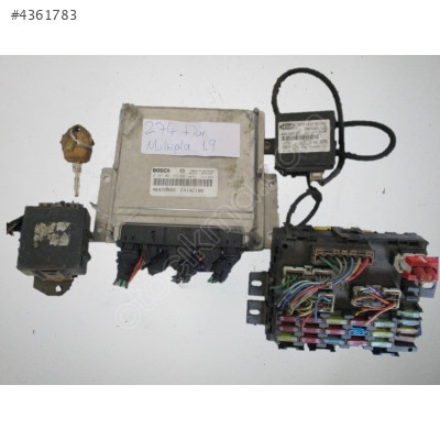 0281001879 46479993 Fiat Multipla 1.9 JTD Motor Beyni Komple Seti