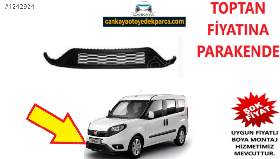 FİAT DOBLO 2015 ÖN TAMPON ALT KISMI SIFIR KAMPANYA  735615296