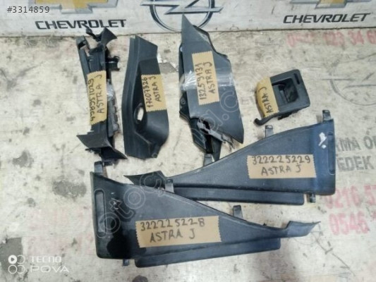 OPEL ASTRA J BAGAJ İÇ TRİM OEM 322225228 – 322225229 YEDEK PARÇA