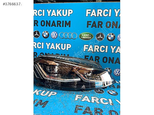 VOLKSWAGEN GOLF 7.5 SAĞ ÖN FAR LETLİ ÇIKMA ORİJİNAL TEMİZ