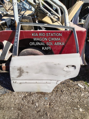 KİA RİO HATCHBACK ÇIKMA ORJİNAL SOL ARKA KAPI 2002-2005