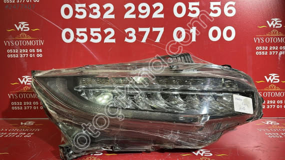 2015 2021 HONDA CİVİC FC5 FULLED ORJİNAL LEDLİ SAĞ ÖN FARX10