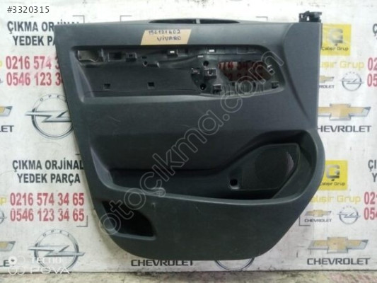 OPEL VİVARO SOL ÖN KAPI DÖŞEMESİ OEM ÇIKMA SÖKME YEDEK PARÇA