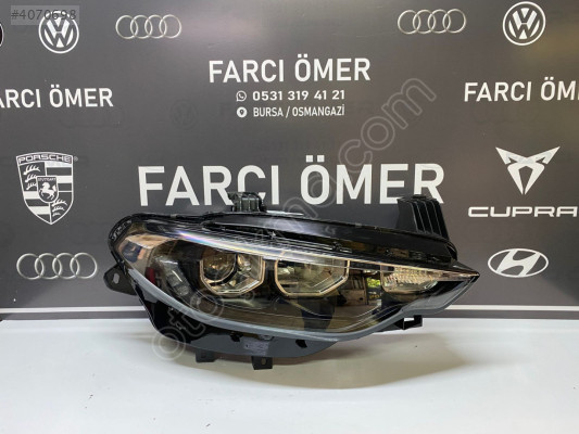 FİAT EGEA SAĞ ÖN FAR ORJİNAL LEDLİ MERCEKLİ