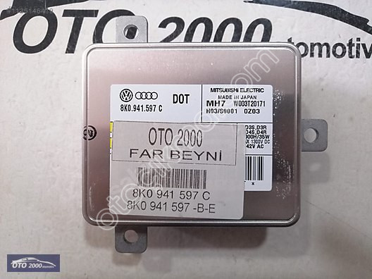 8K0941597C JETTA-PASSAT-A3-A4-A6-GOLF-POLO XENON FAR BEYNİ