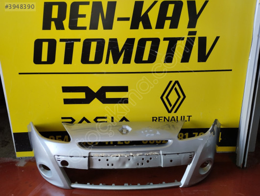 RENAULT CLİO 3 ÖN TAMPON ORJ ÇIKMA GRİ RENKAY KOCAELİ