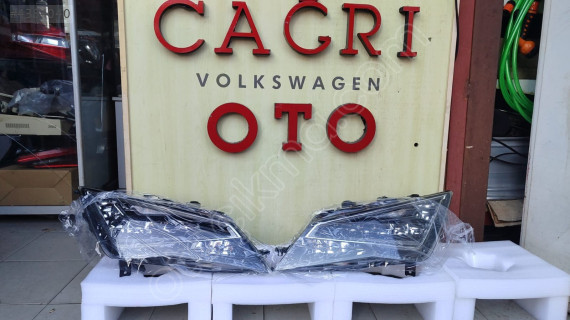 LEON LED FAR SAĞ SOL SIFIR İTHAL 2012 2016 ÇAĞRI OTO MASLAK