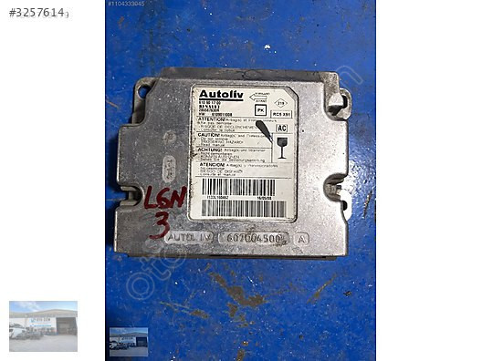 OTO CEMDEN ÇIKMA RENAULT LAGUNA 3 AİRBAG BEYNİ