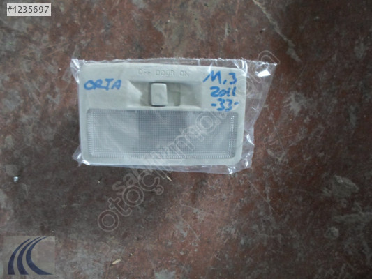 MAZDA 3 2010 ÇIKMA ARKA TAVAN LAMBASI