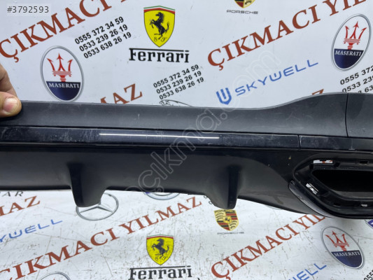 Mercedes w118 cla AMG arka tampon alt difizör orijinal çıkma parç