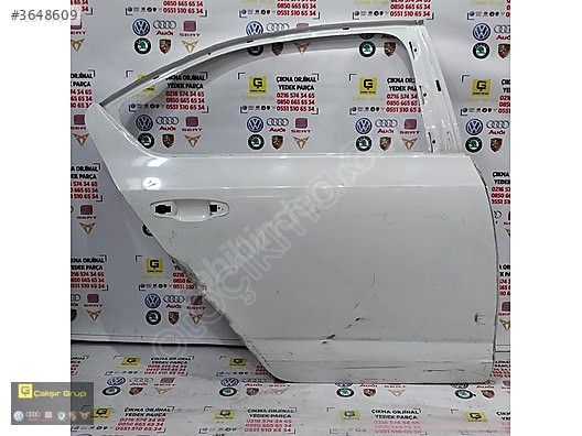 SKODA OCTAVİA 2013-2020 SAĞ ARKA KAPI ÇIKMA SÖKME YEDEK PARÇA