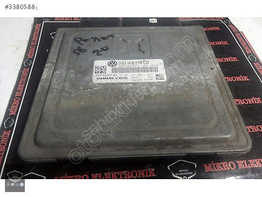 Volkswagen Passat 2.0 TDI Motor Beyni 03G906018CD - 5WP45600AA
