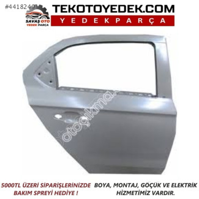 PEUGEOT 301 ARKA KAPI SAĞ SOL 2011 VE ÜZERİ / KAMPANYA