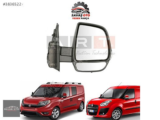 DOBLO DIŞ AYNA SAĞ SOL MEKANİK ÇİFT CAMLI / 2010-2022 ARASI