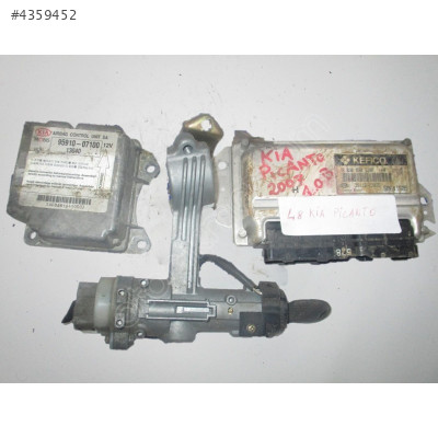 39110-02025 9030930528F Kia Picanto Motor Beyni Komple Seti