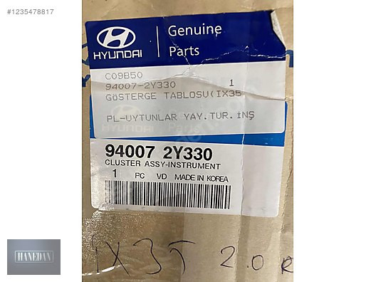 HYUNDAİ İX35 GÖSTERGE PANELİ 94007 2Y330