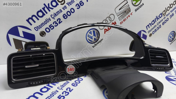VW TOUAREG GÖSTERGE ÇERCEVESİHAVALANDIRMA IZGARALARI ORİJİNAL