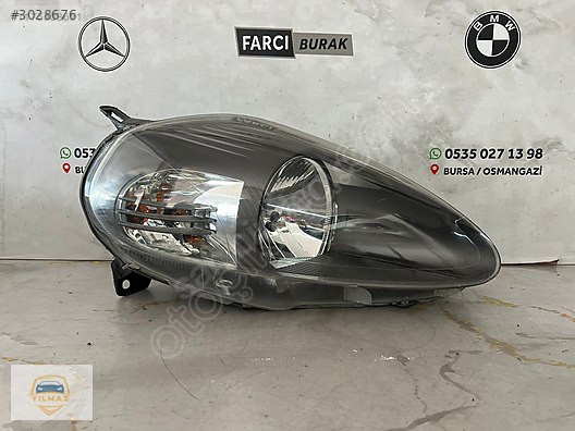 PUNTO GRANDE SİYAH ZEMİN SAĞ FAR TYC
