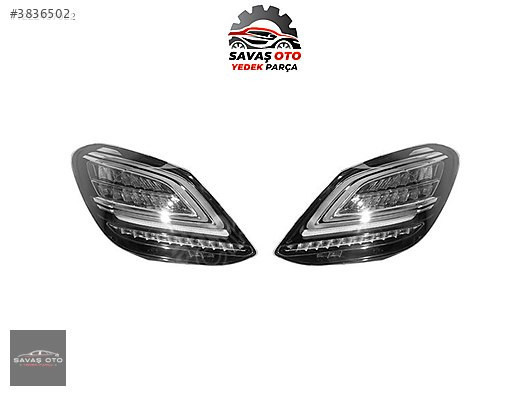 MERCEDES W205 ARKA STOP SAĞ SOL KRİSTAL LEDLİ TAKIM SET 2019+