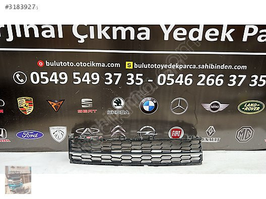 skoda superb ön tampon orta ızgara krom çıtalı 3v0853677
