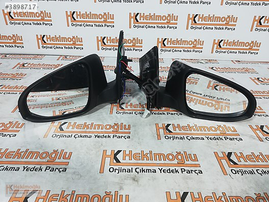 TOYOTA COROLLA SİNYALLİ AYNA SOL 2013-2015 E32 040050 (KABLOLU)
