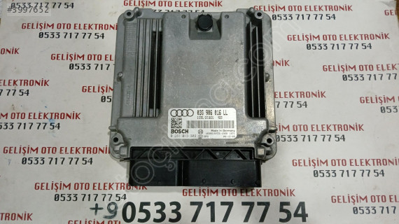 03G906016LL 0281013309 1039S16423 EDC16U31 AUDİ A6 MOTOR BEYNİ