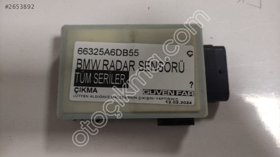 BMW RADAR SENSÖRÜ TÜM SERİLER 66325A6DB55 Ç