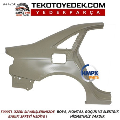 A4 ARKA ÇAMURLUK SAĞ SOL 2008 2009 2010 2011 2012 2013 2014 2015