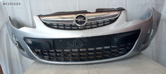 OPEL CORSA D MAKYAJLI DOLU ÖN TAMPON ORJİNAL ÇIKMA