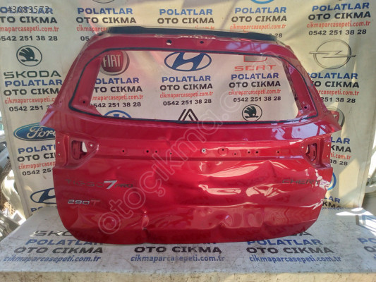 Chery tiggo 7 pro bagaj kapağı orijinal kırmızı