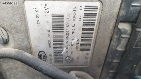 Palio 1 2 8 valf motor beyni