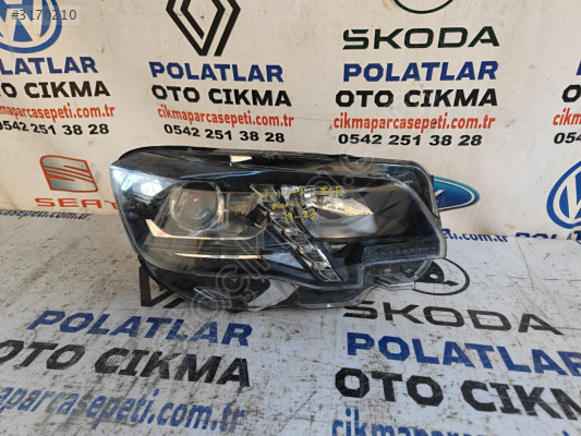 Peugeot rıfter ön sağ far Orjinal 2019-2023