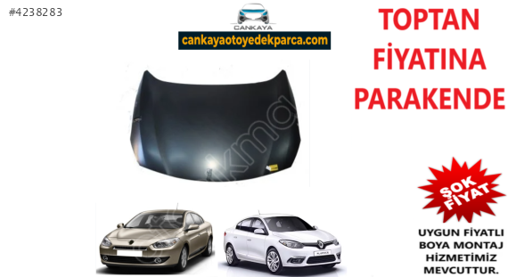 RENAULT FLUENCE SIFIR MOTOR KAPUTU  651002244R