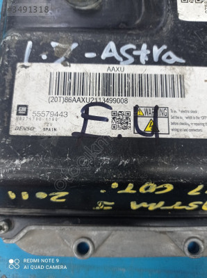MOTOR BEYNİ  Opel Astra J 1.7CDTI 55579443