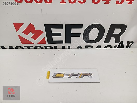 TOYOTA CHR SIFIR ORJ BAGAJ KAPAK YAZI 16-22 OEM NO: 75442-F4011