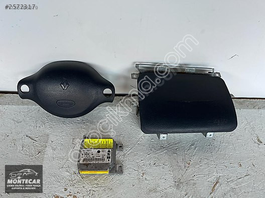 RENAULT CLİO 2 AİRBAG SETİ HATASIZ ORJİNAL ÇIKMA MONTECAR