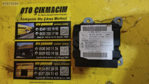 9825276280 PEUGEOT 3008 OPEL CROSSLAND X AİRBAG BEYNİ