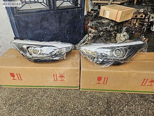 92102c8200 i20 ledli mercekli Sağ far