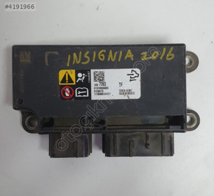 opel insignia 2016 çıkma orjinal airbag beyni (son fiyat)